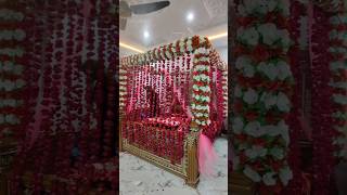 Beautiful Wedding Bedroom Decoration ytshorts youtubeshorts viral [upl. by Delle]