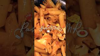 Pasta ASMR🎧🫶🍝 asmr food foodasmr pasta midnight aesthetic cooking aestheticcooking yum [upl. by Emelyne]