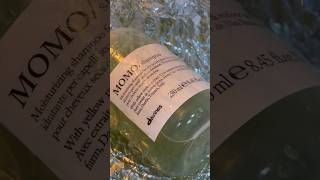 DAVINES momo shampoo DAVINES momo conditioner beauty haircare [upl. by Summons604]