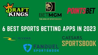 Best 6 Sportsbook Apps in 2023 Which Sportsbook App Is Best For You DraftKings  FanDuel  Caesars [upl. by Arron]