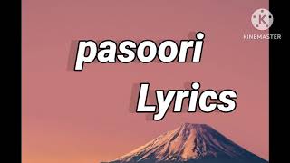 pasoori lyrics coke studio Ali sethi  shae Gill [upl. by Sirod]