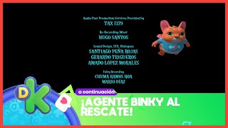 Supermonstruos Los ayudantes de santa  Creditos finales  ¡Agente binky al rescate [upl. by Oeht706]