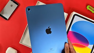 10th Gen iPad Unboxing [upl. by Anaibaf4]