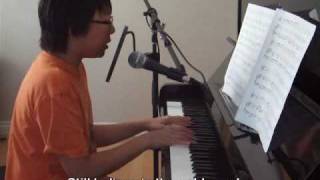 One Voice  Billy Gilman  pianovocal cover 36 [upl. by Doreg]