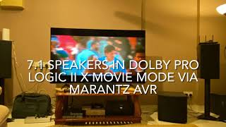 Dolby pro logic IIx vs Dolby 51 [upl. by Collins]