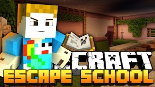 Minecraft ESCAPE THE SCHOOL  EVIL HEAD MASTER [upl. by Ramyar]