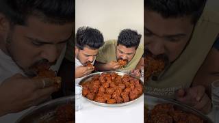 100 SPICY JUMBO MANCHURIAN EATING CHALLENGE😱 Friends Vs Friends😍🔥 shorts eating foodie [upl. by Buckels545]