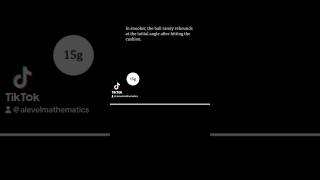 Further MechanicsPhysics 2D Inelastic Collisions math alevelmaths alevelphysics mathematics [upl. by Eyllek]