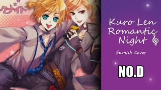 【NoD】  Kuro Len Romantic Night 96猫 x Len Kuro Neko Full Spanish Fandub [upl. by Madriene]