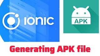 How to Generate APK Files for Ionic Framework Projects in React  StepbyStep Guide [upl. by Krakow]