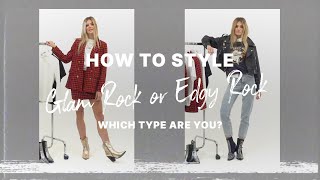 GLAM ROCK OR EDGY ROCK 🤘🏼✨  HOW TO STYLE  LOAVIES 💘 [upl. by Leahplar]