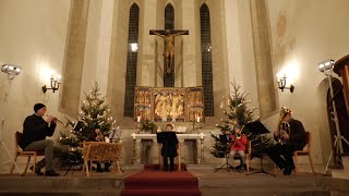 Musikalische Andacht und Krippenspiel zum Heiligen Abend 2021 aus der Nikolaikirche in Aken Elbe [upl. by Harv621]