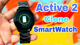 Active 2 Clone Smartwatch  Active 2 Smartwatch Unboxing  Active 2 Smartwatch [upl. by Nylzor]