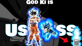 God Ki is USELESS in Dragon Ball Super [upl. by Barbarese]