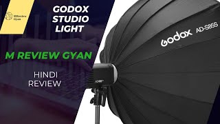 Godox studio light Review in hindi ll review ll only 3999 [upl. by Aitan]