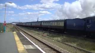 Trains at Abergele and Pensarn 200413 part 1 [upl. by Fredie]