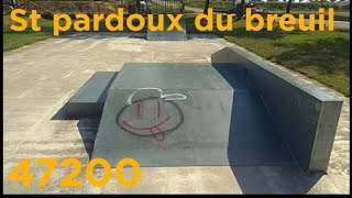 N°3 St pardoux du breuil  Skatepark 47200 [upl. by Fredela585]