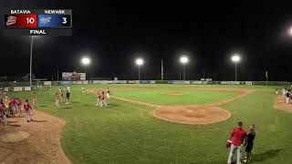 Newark Pilots 1117 vs Batavia Muckdogs 2251  PGCBL West Divison [upl. by Claiborn]