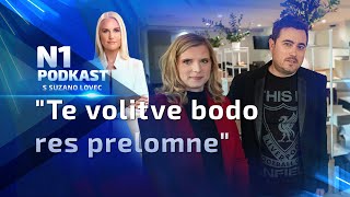 N1 podkast s Suzano Lovec quotTe volitve bodo res prelomnequot [upl. by Etnelav]