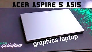 ACER ASPIRE 5 A51557G57LE Intel 12th Gen Core i5 1240P with RTX 2050 156 Inch FHD Gaming Laptop [upl. by Aikemot914]