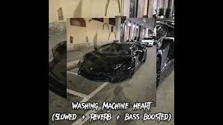 Washing Machine Heart  Mitski Slowed  reverb  bass boosted [upl. by Johnathon]