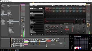 Ableton Live VST in DrumRack with MultiOuts amp Push Colours [upl. by Llenhoj]