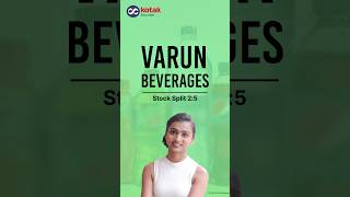 Varun Beverages Stock Split Announced  Record Date amp Key Details [upl. by Aelahc688]