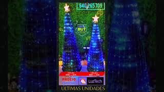 ÁRBOLES DE NAVIDAD LED [upl. by Hillier38]