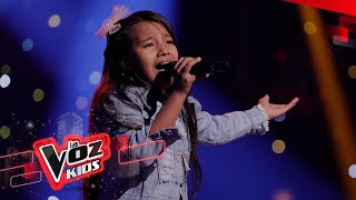 Valeria canta Hechizo  La Voz Kids Colombia 2022 [upl. by Occor620]