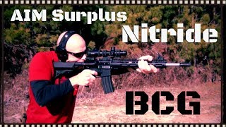 AIM Surplus Black Nitride AR15 Bolt Carrier Group Review HD [upl. by Anyah911]