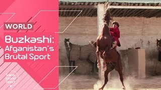 Brutal Game Buzkashi  Afghanistans National Sport  Trans World Sport [upl. by Gardia]