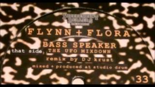 Flynn amp Flora  Bass Speaker  DJ Krust Remix Independant Dealers 1996 [upl. by Rame960]