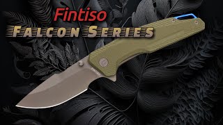 Fintiso Falcon NEW Flipper Knife from New Manufacturer [upl. by Able]