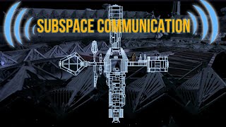 Subspace Communication in Star Trek [upl. by Gwenni]