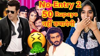 101 Flop  No Entry 2 Movie Announcement  Deeksha Sharma [upl. by Anzovin]