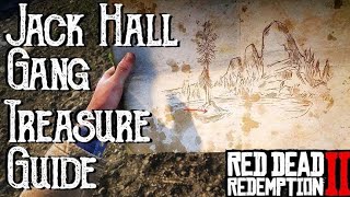 Red Dead Redemption 2 Jack hall gang map Guide [upl. by Aihsilat]