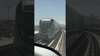 Qatar Metro Face to Face qatar metro viral shorts [upl. by Lekram538]