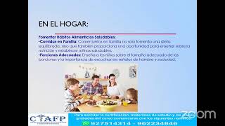 CURSO NUTRICIÓN INFANTIL Y PSICOMOTRICIDAD [upl. by Ambrosio]