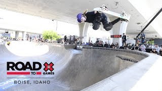 Sabre Norris wins Womens Skate Park  Road To X Games Boise 2018 [upl. by Jereme]