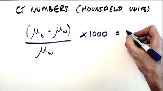 CT Housfield Units and Windowing [upl. by Nivan]