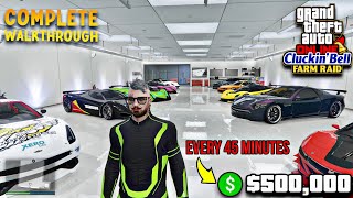 GTA V Online Cluckin Bell Farm Raid SOLO Guide How To Get 500000 In Every 45 Minutes gta5 gta [upl. by Ardnik]