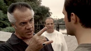 The Sopranos  Paulie Gualtieri and Jason Barone  they were like a stepfather and a stepson [upl. by Aseral]