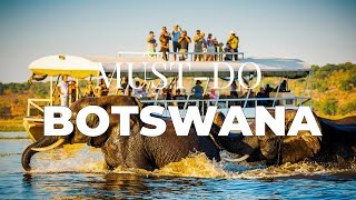 Top 10 Things to Do in Botswana  Travel Video [upl. by Derwon]