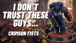 Crimson Fists How to paint them and why I dont like them [upl. by Hirsh]