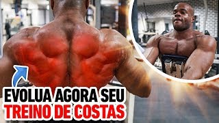 🔴 EVOLUINDO O TREINO DE COSTAS COM ESSA TÉCNICA AVANÇADA macete de atleta PRO [upl. by Leanora]