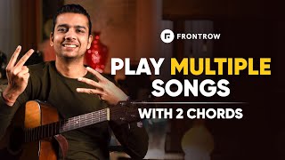 Easy Bollywood Songs On Guitar with 2 Chords  Guitar Lessons For Beginners  Siffguitar [upl. by Twila624]