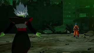 Dragon Ball Sparking Zero Goku SSB Vs Fused Zamasu [upl. by Rosella]