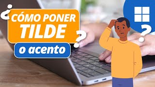 Cómo poner acento o tilde  Tutorial Windows [upl. by Chassin567]