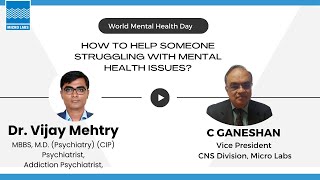 How to help someone struggling with mental health issues Advice from Dr Vijay Mehtry Psychiatrist [upl. by Cestar]