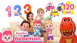 2 horas con Bebefinn  Tiburón Bebé Johny Johny  más  Canciones Infantiles  Bebefinn en español [upl. by Khichabia]